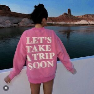 Yellow The Label Pink Sweat Set